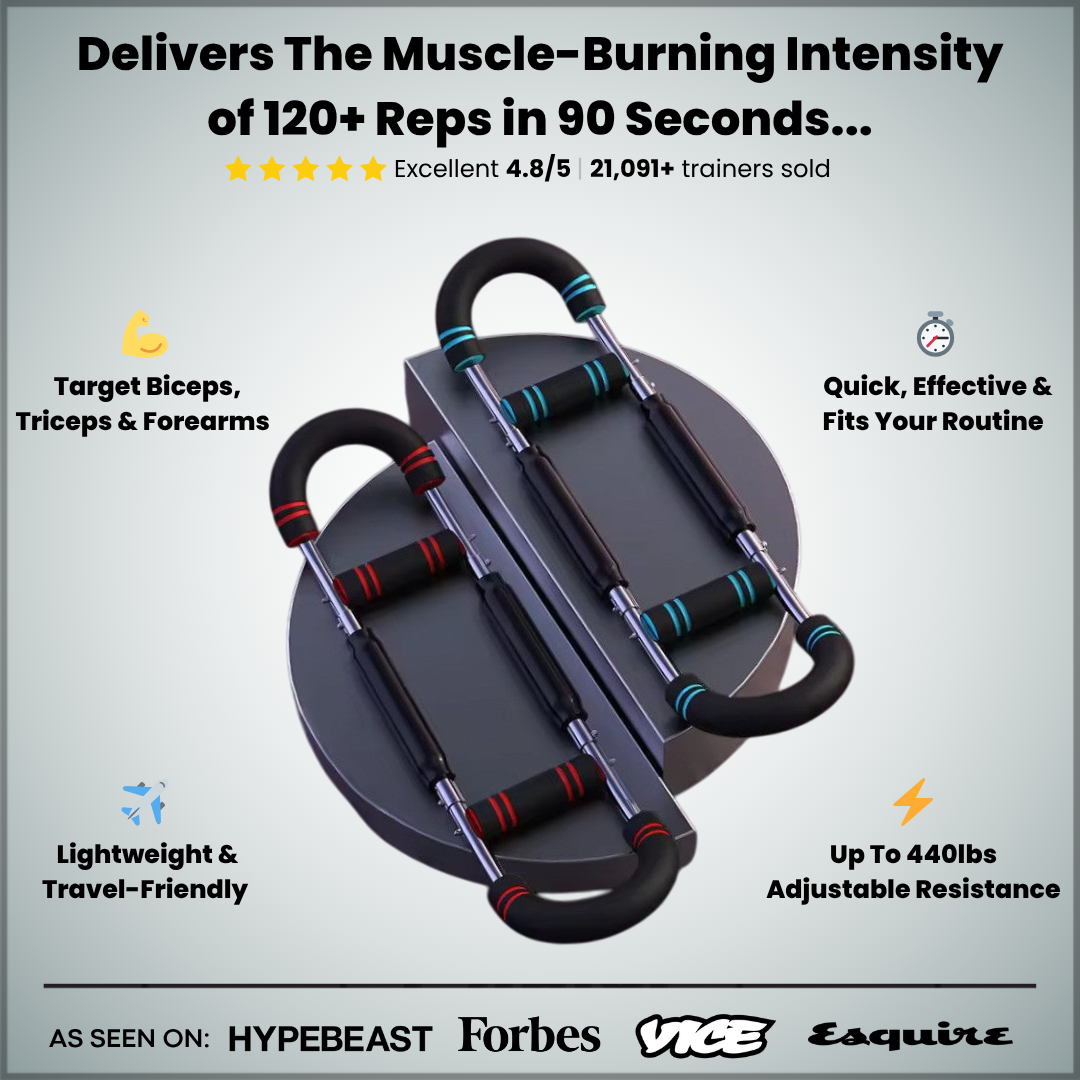 PumpStick™ Muscle Flex Trainer, Build the Upper Body And Lower!